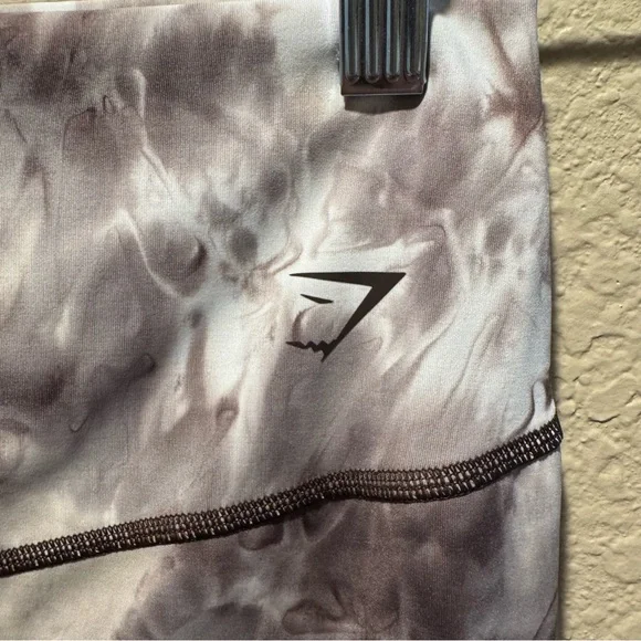 Gymshark Elevate Leggings size XL Cement Brown Spray Dye - Picture 7 of 11